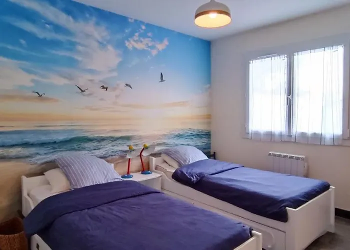 펜션 Baleiniers - Maison Proche 6 Pers - Jardin & Garage *