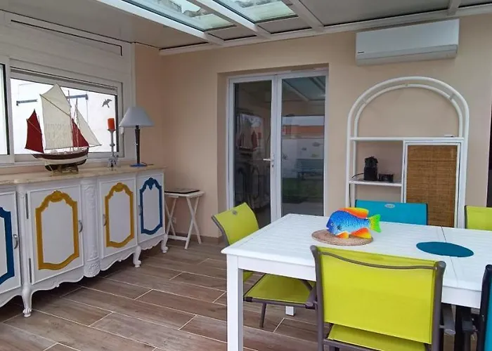 別荘 Baleiniers - Maison Proche 6 Pers - Jardin & Garage